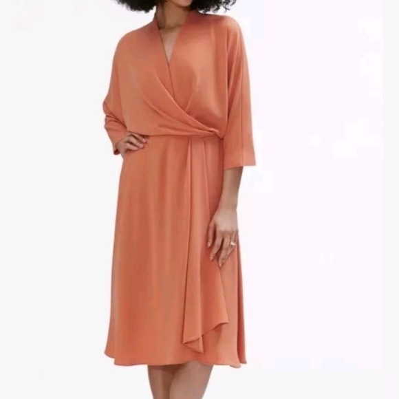 MM Lafleur Dresses & Skirts - MM Lafleur The Femi Dress Persimmon